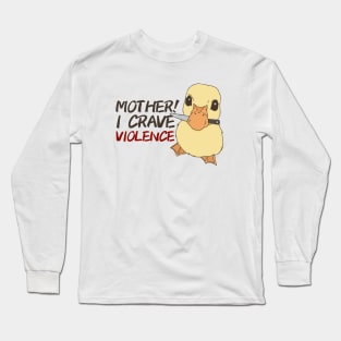 funny duck Long Sleeve T-Shirt